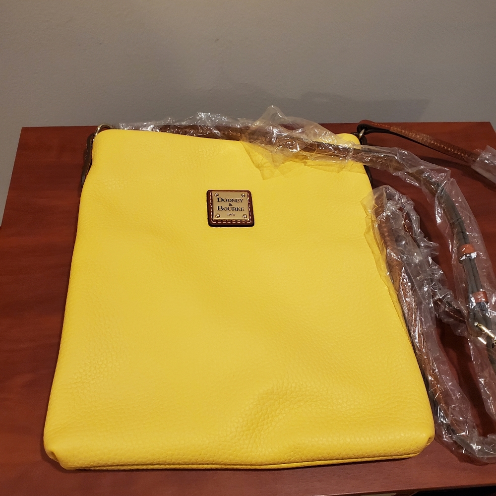 Dooney & Bourke Yellow Crossbody Bag